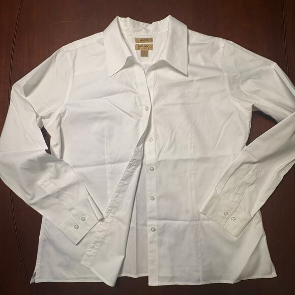 Gold Label Investments White Button Down Shirt Size 18 - Picture 1 of 5